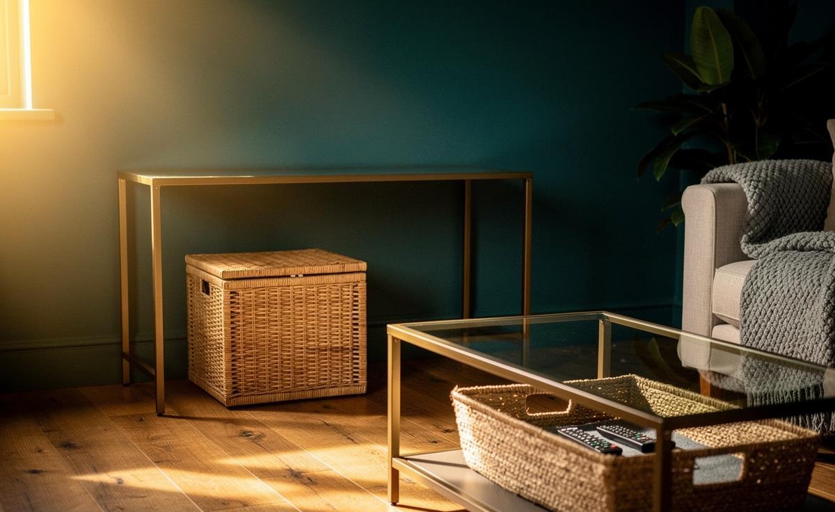 The discreet basket trick for tidy surfaces: how hidden storage tames visual chaos