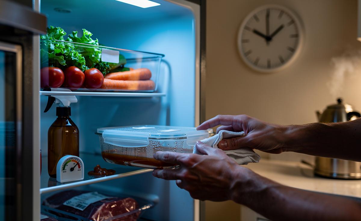 The nine o’clock rule for fridge organisation: how timely checks avoid surprise messes